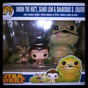Funko Pop Star Wars Jabba The Hutt Slave Leia
